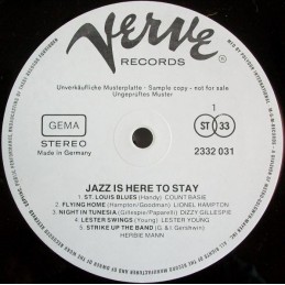 Various – Jazz Is Here To Stay