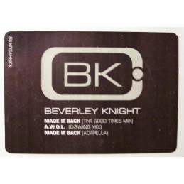 Beverley Knight – Made It...
