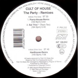 Cult Of House – The Party -...