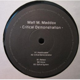 Matt M. Maddox – Critical...
