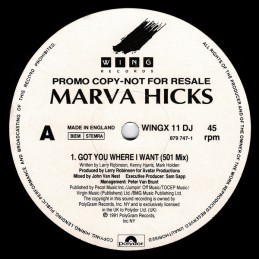 Marva Hicks – I Got You...