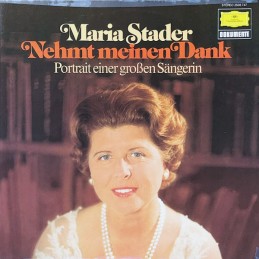 Maria Stader - Nehmt Meinen...