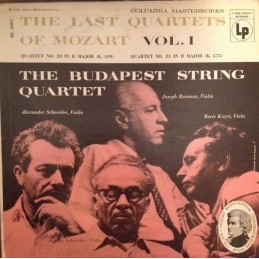 Budapest String Quartet,...