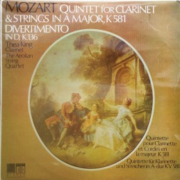 Mozart, Thea King, Aeolian...