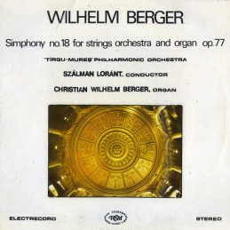 Wilhelm Berger, Orchestra...