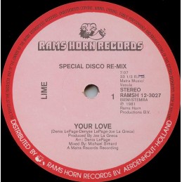 Lime ‎– Your Love (Special...