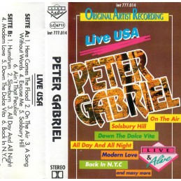 Peter Gabriel - Live USA